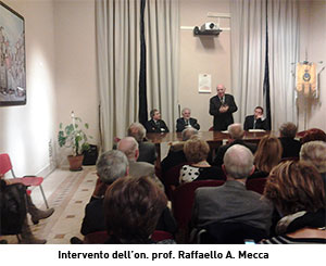 Intervento dell'on. prof. Raffaello A. Mecca